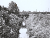 Les ponts et voies ferrées sur la commune de Baguer-Pican