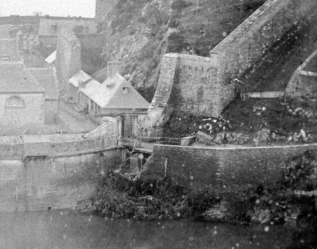 Batteries haute et basse, fort et tour d'artillerie (détruite) dits fort du Mengant (Plouzané)