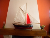Maquette du sloop 'La Petite Anna'