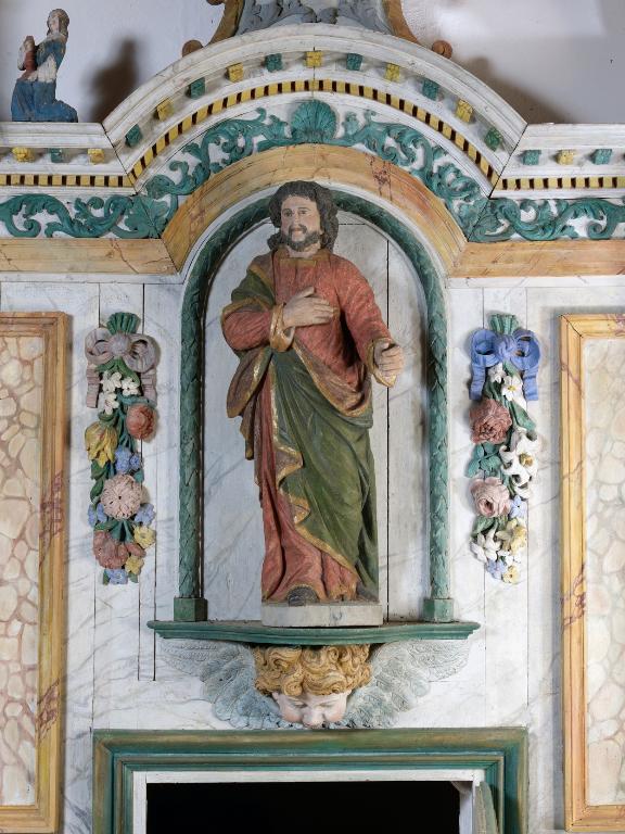 Statue : Saint Joseph, chapelle Saint-Mathurin (Saint-Martin-sur-Oust)