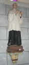 Statue sur socle : saint Louis-Marie Grignon de Montfort (?)