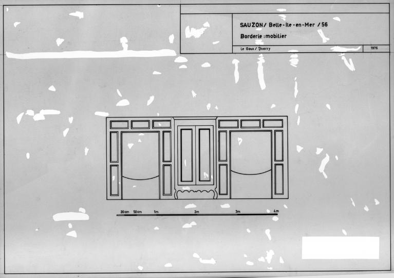 Maison, Bordery (Sauzon)