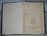 Livre : missel