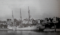 Photographie du trois-mâts Terre-Neuvas, dit Lieutenant René Guillon