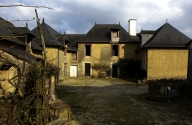 Les maisons et les fermes sur la commune de Vezin-le-Coquet