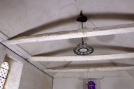 Décor de charpente : 4 entraits, sablières