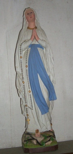 Statue : Vierge, dite Notre-Dame de Lourdes