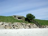 Casemate pour canon de 47 mm (S.K.), Keravézan (Brignogan-plages fusionnée en Plounéour-Brignogan-plages en 2017)