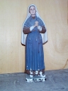 Statue : sainte Bernadette