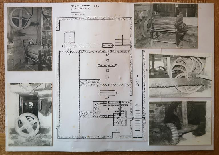 Moulin à farine puis teillage, Moulin de Keranré [Keranraiz ; Keranraix] (Le Vieux-Marché)