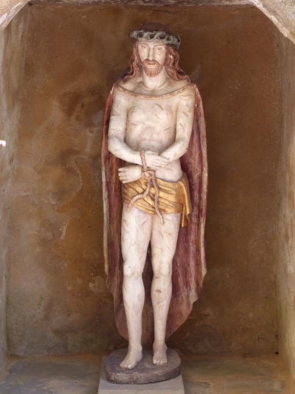 Statue : Ecce homo, Chemin de croix de Servel (Lannion)