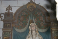 Ensemble de 2 peintures monumentales : Dais