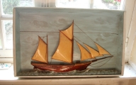 Maquette : demi-coque