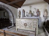 Devant d'autel, chapelle Saint-Méen (La Chapelle-Caro fusionnée en Val d'Oust en 2016)