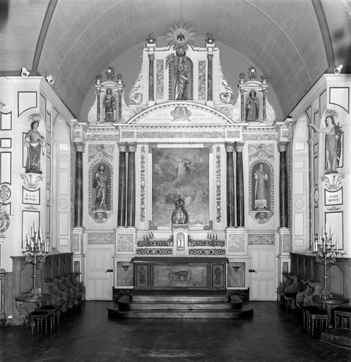 Autel-retable du maître-autel