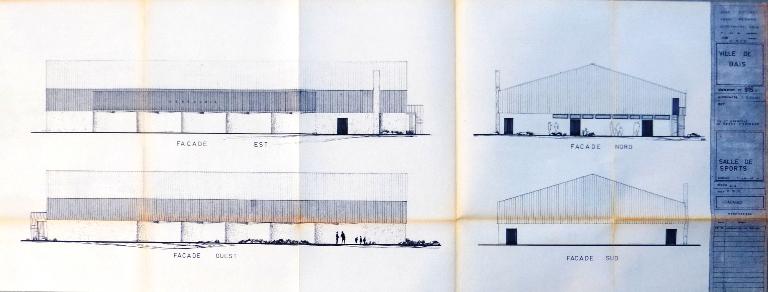Salle omnisports, 8 rue du Trésor (Bais)
