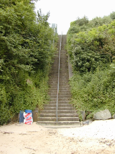 Escalier indépendant, les Tertres (La Richardais)