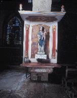 Autel, retable (retable cadre), retable de la Vierge (Locmalo)