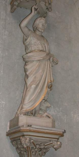 Statue sur culot : Saint Jean-Baptiste
