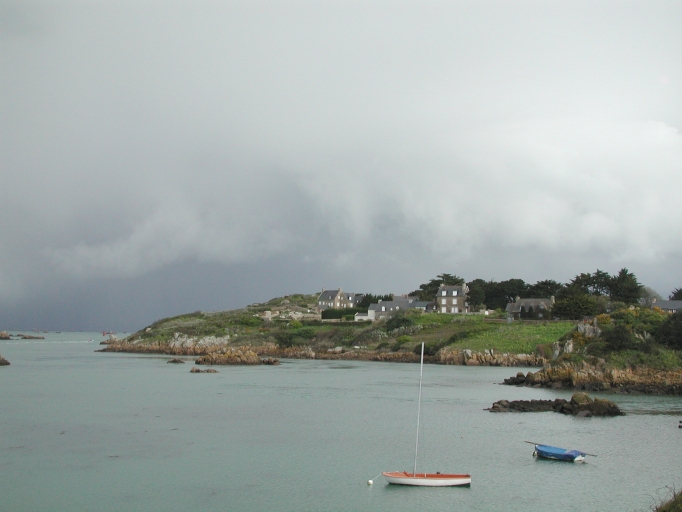 Front de mer du Birlot (île de Bréhat)