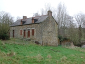 Moulin détruit, actuellement ferme désaffectée, le Bas Janson (Chasné-sur-Illet)