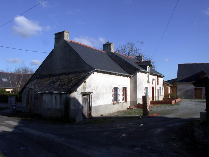 Maisons formant un ensemble à cour commune, Haut Rocomps (Châteaugiron)