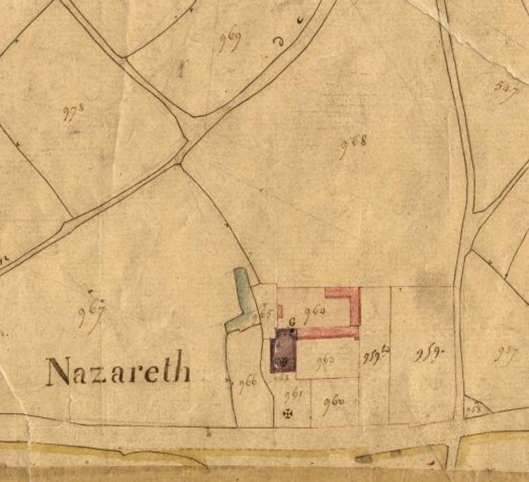 Église et couvent de Nazareth, rue de l'Abbaye (Plancoët)