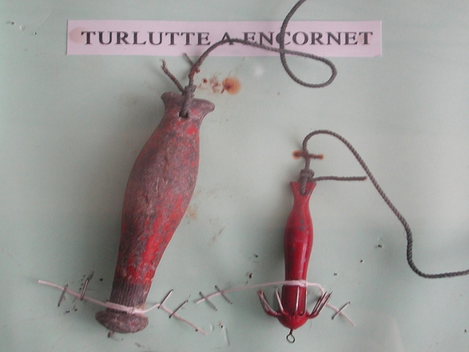 Outil de grande pêche : turlutte à encornet