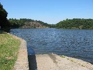 Les cales sur la commune de Saint-Samson-sur-Rance