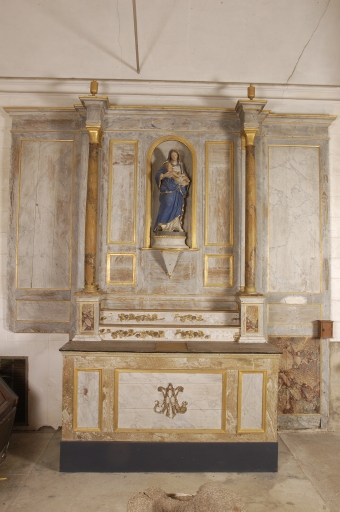 Autel, retable et gradins d'autel