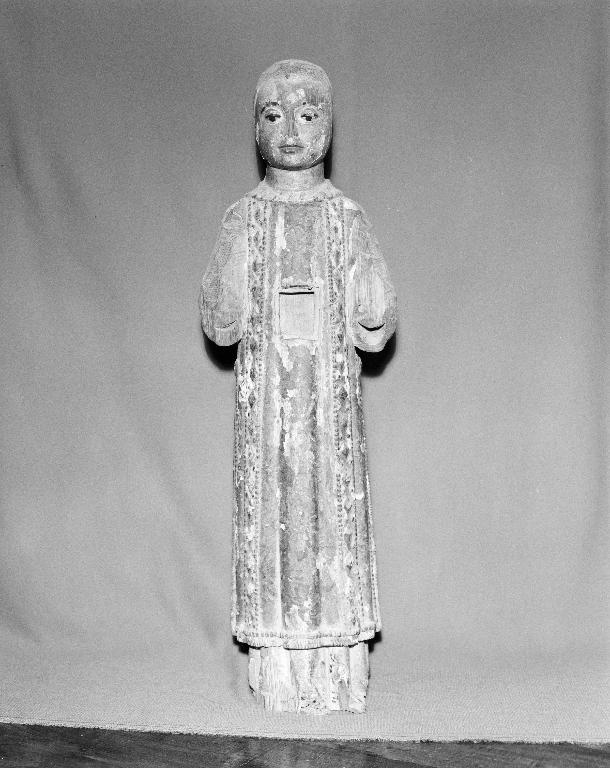 Statue-reliquaire : Saint Étienne, basilique Notre-Dame-du-Roncier (Josselin)
