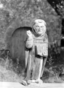 Statue (statuette, d'applique) : saint Vincent-Ferrier (?)