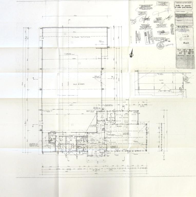 Complexe sportif, allée de l'École (Pont-Péan)