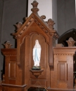 Statuette 1 sur culot : Vierge, dite Notre-Dame de Lourdes