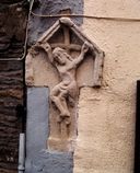 Croix monumentale, 13 rue Sainte-Croix (Josselin)