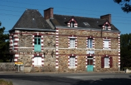 Les maisons et les fermes sur la commune de Saint-Germain-sur-Ille