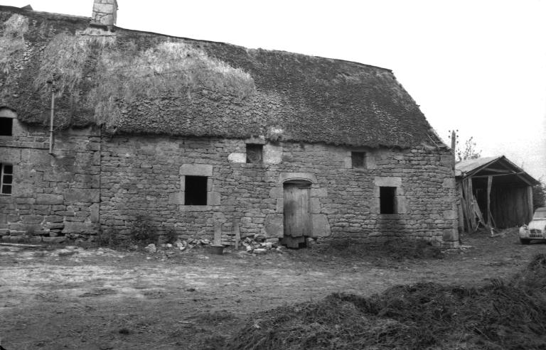 Les maisons et les fermes sur la commune de Persquen