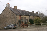 Alignement de maisons, la Tuberie (Ercé-près-Liffré)