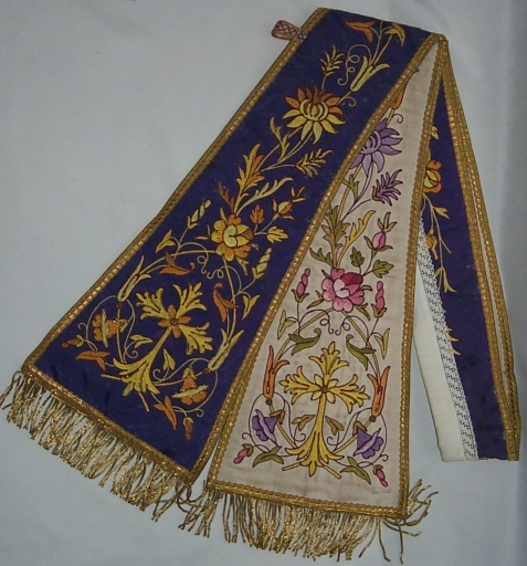 Étole pastorale réversible 1