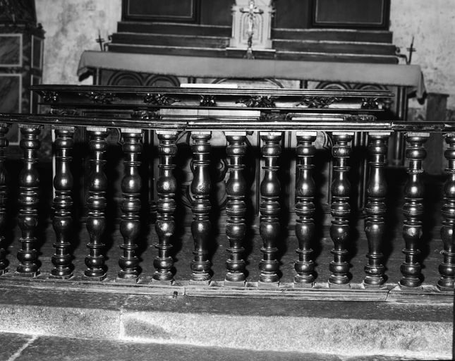 Clôture de choeur, chapelle Sainte-Croix (Josselin)