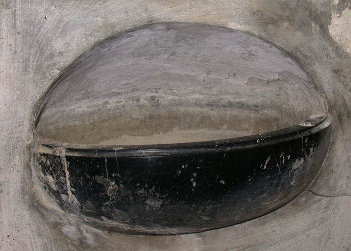 Paire de bénitiers d'applique