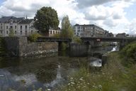 Pont de chemin de fer tournant (Redon)