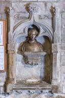 Buste-reliquaire : saint Etienne, basilique Notre-Dame-du-Roncier (Josselin)