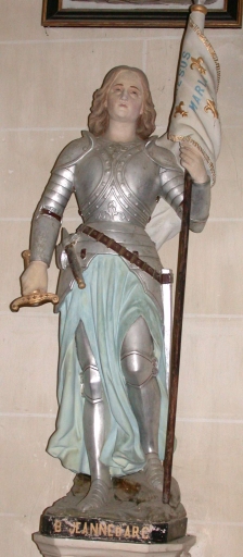 Statue sur culot : Bienheureuse Jeanne d'Arc