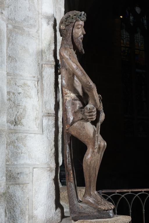 Statue : Christ aux liens, Eglise Saint-Renan (Locronan)