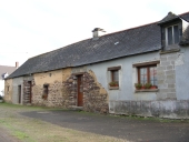 Alignement de maisons, les Sept Fours (Bourgbarré)