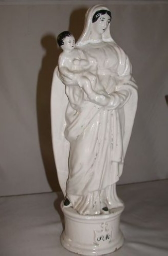 Statuette : Vierge à l'enfant