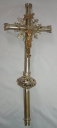 Ensemble de 2 croix de procession
