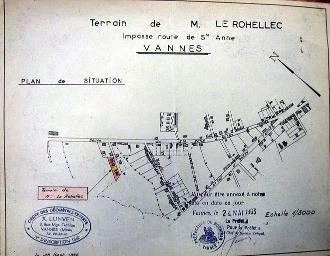 Lotissement Le Rohellec, 17-23 rue du 1er bataillon des FFI (Vannes)