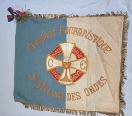 Drapeau de la Croisade Eucharistique de Saint-Meloir-des-Ondes
